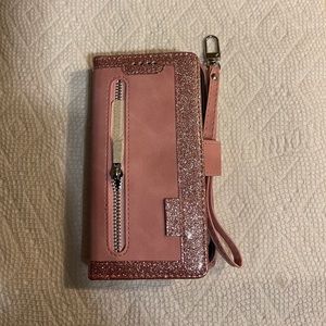 Wallet & phone case, fits iPhone 11 Pro size phones. Brand new